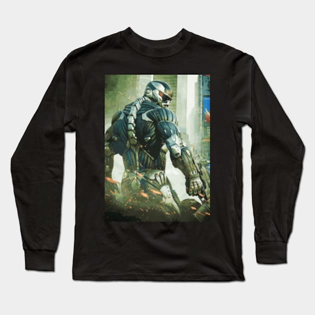 Crysis Long Sleeve T-Shirt by Durro